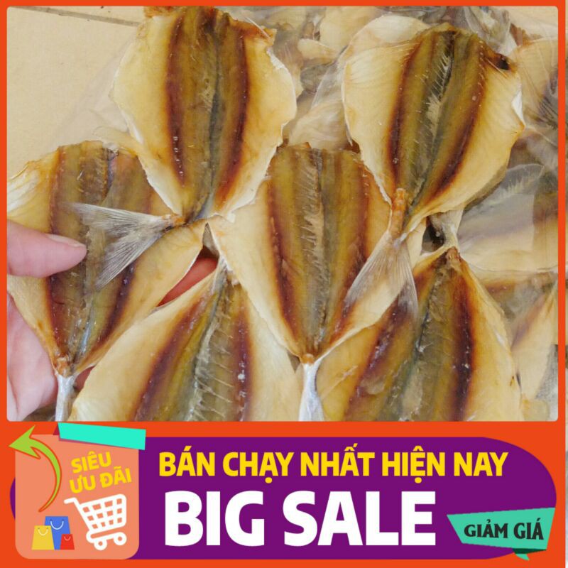 Khô Cá Chỉ Vàng loại ngon 1kg [FREESHIP], cá chỉ vàng loại một, dày mình, con to, cá ngọt không mặn | BigBuy360 - bigbuy360.vn