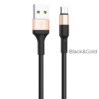Cáp Sạc Nhanh Hoco X26 Micro USB 1m Chính Hãng