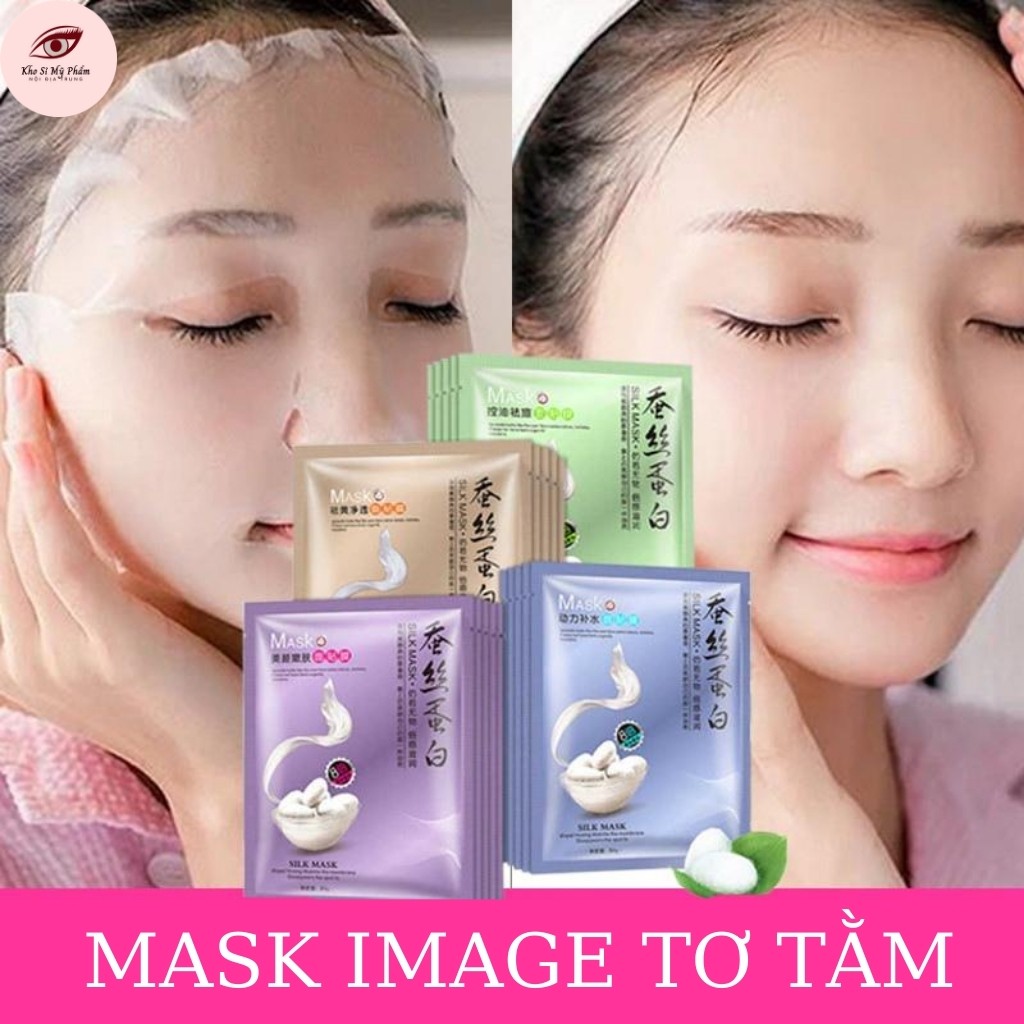 Mặt nạ IMAGES tơ tằm One Silk dưỡng ẩm chính hãng nội địa trung - mặt nạ dưỡng ẩm JINT