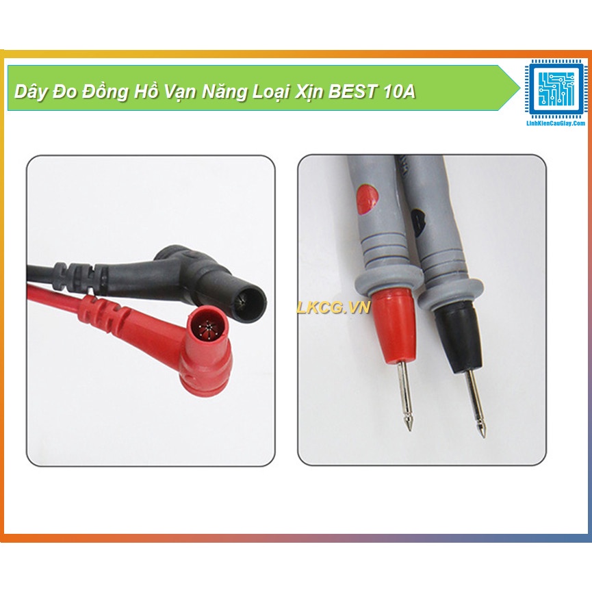 Dây Đo Đồng Hồ Vạn Năng Loại Xịn BEST 10A