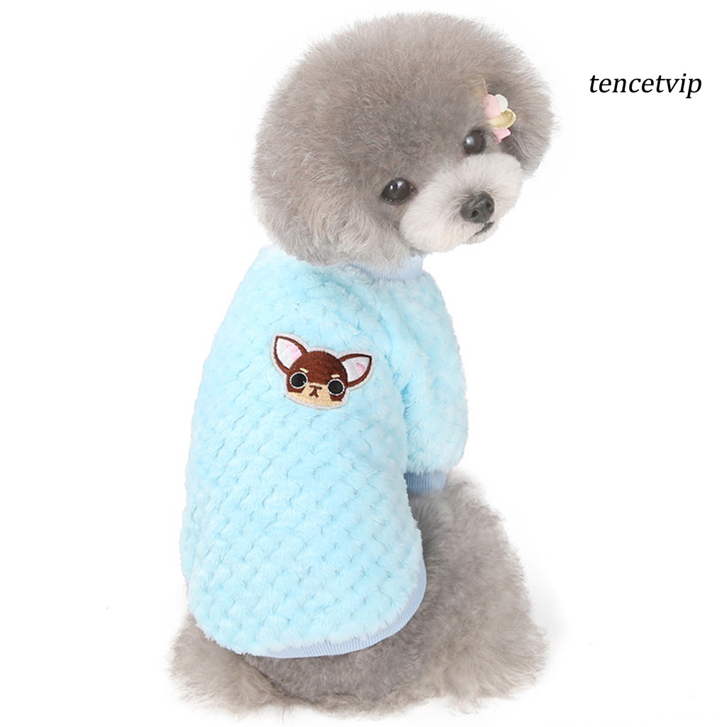 Áo sweater họa tiết hoạt hình xỏ hai chân cho thú cưng