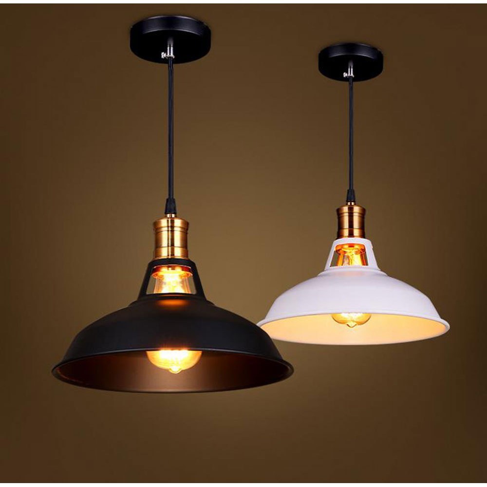 Đế đèn thả đơn đen & trắng dùng cho đèn trang trí | BigBuy360 - bigbuy360.vn