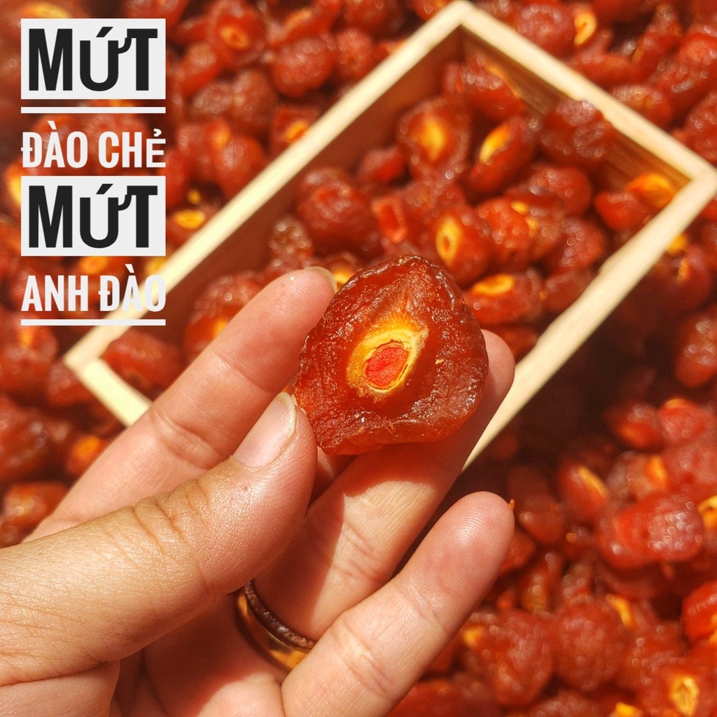 COMBO 2kg Ô MAI ĐÀO CHẺ SẤY DẺO - chuẩn vị chua chua, ngọt ngọt, giảm cân hiệu quả