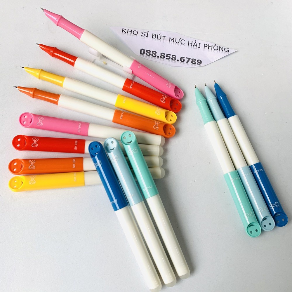 Bút xoá được mặt cười sh056 mới cực cute, nay có thêm tẩy để có thể tẩy xoá dễ dàng