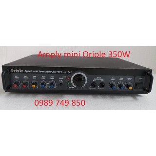 Amply mini Oriole 350W âm ly có DC 12V dùng cho gia đình và ô tô cao cấp giá rẻ