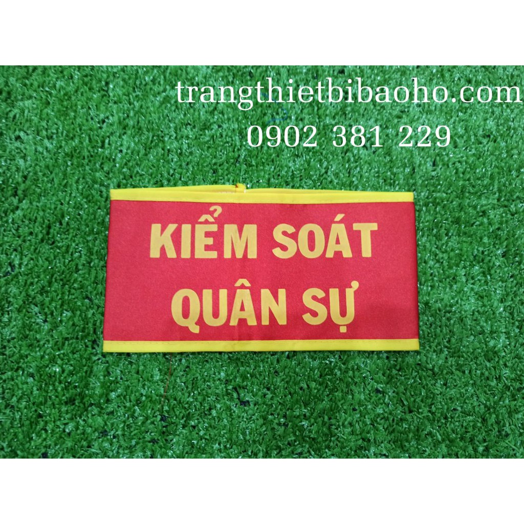 Băng rôn cánh tay màu đỏ - nhiều mẫu