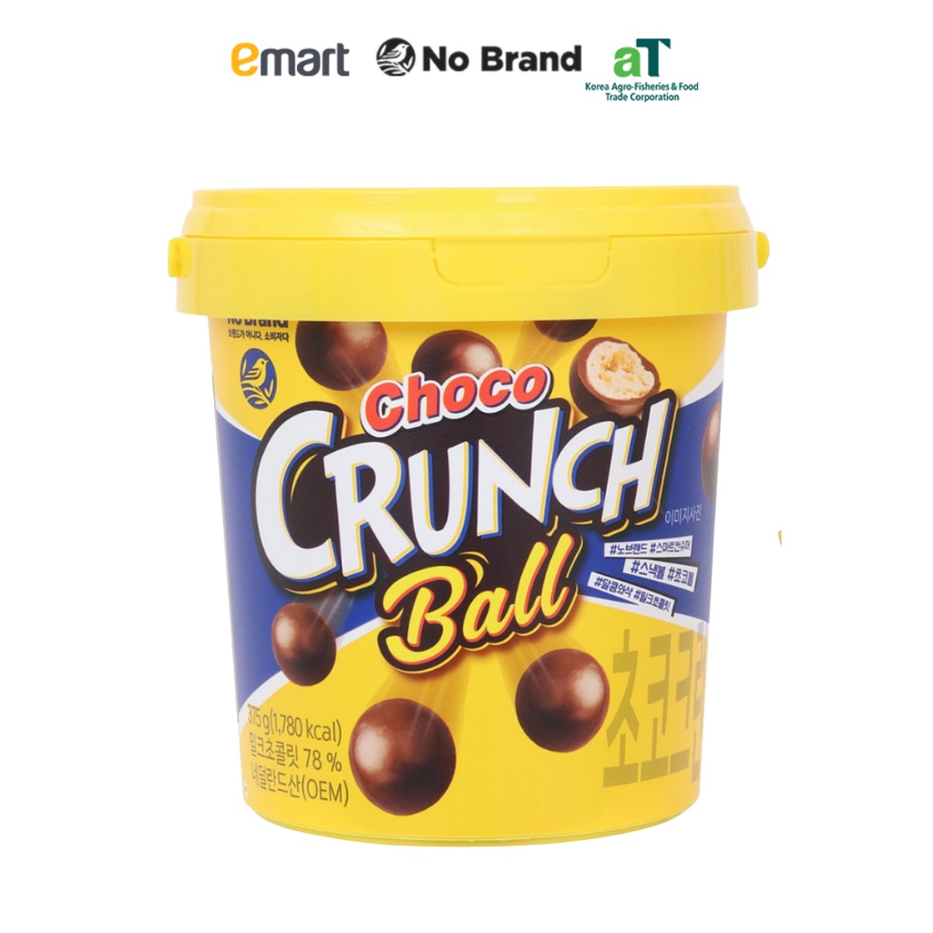 Socola Viên Giòn Choco Crunch Ball No Brand 375g - Emart VN