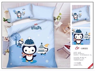 Bộ chăn gối cotton trẻ em( chat chọn mẫu)
