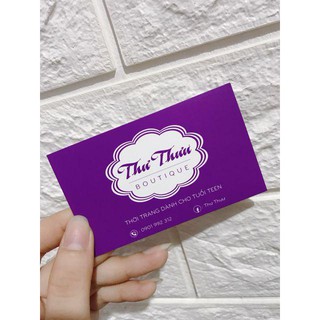 IN 5 HỘP CARD VISIT