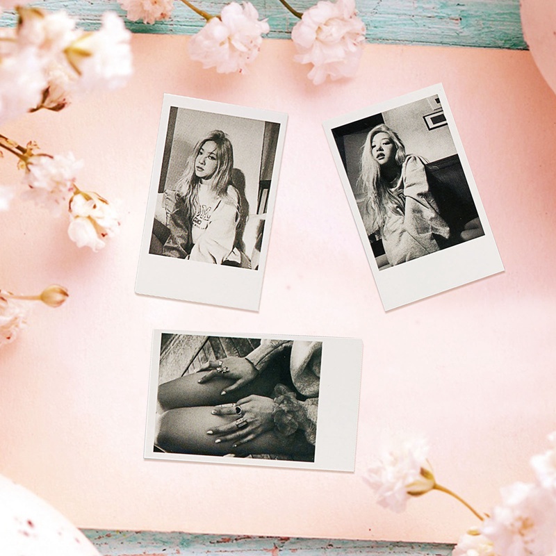 Album Ảnh Nhóm Nhạc Blackpink Rose 1st