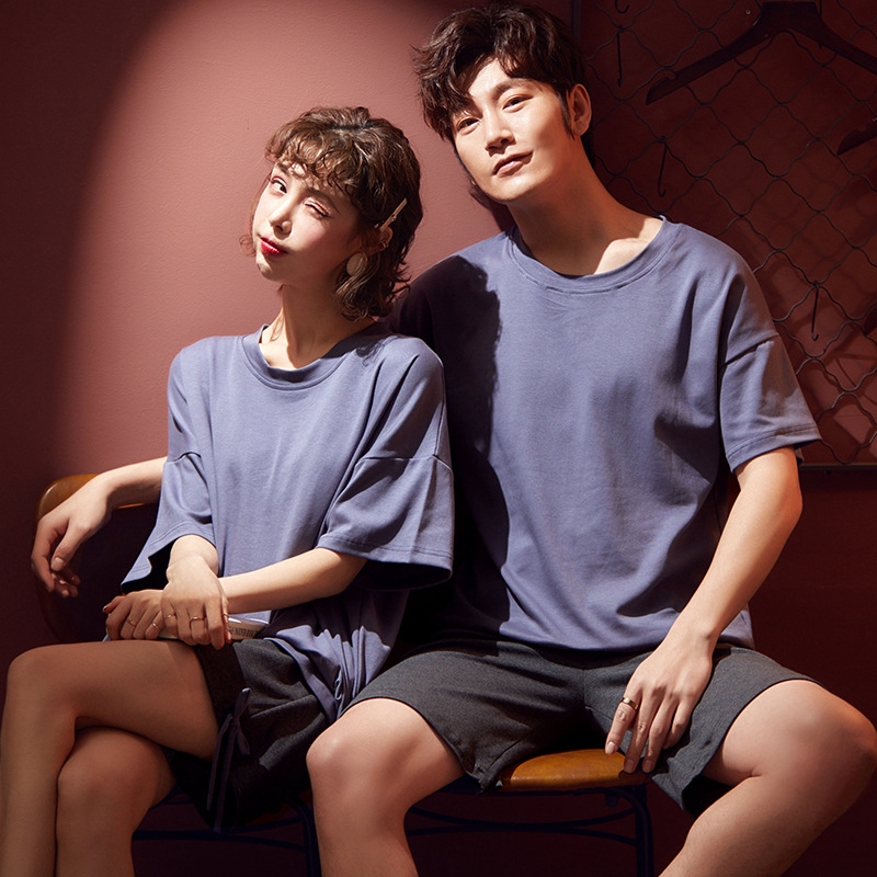 Bộ Đồ Ngủ Ngắn Tay Cho Cặp Đôi Y2564 | BigBuy360 - bigbuy360.vn