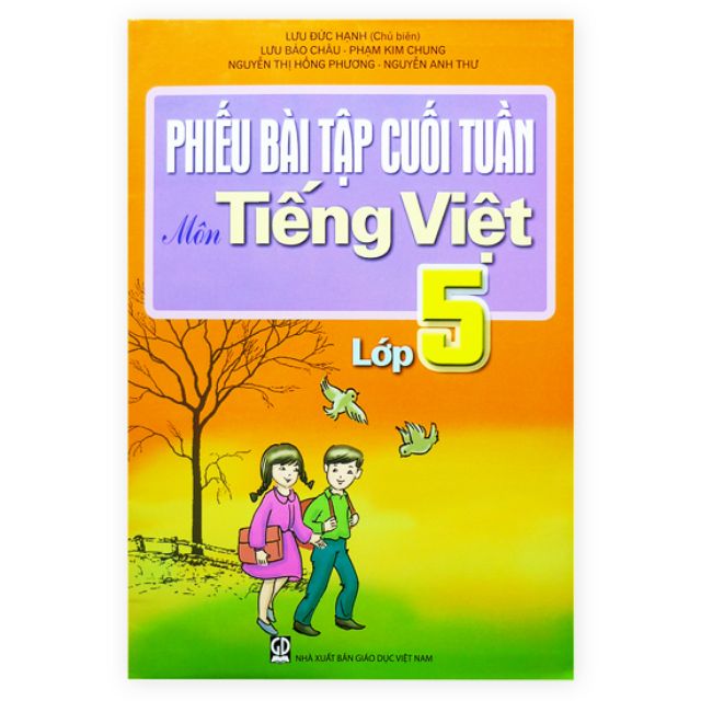 Sách - Phiếu Bài Tập Cuối Tuần Môn Tiếng Việt - Lớp 1