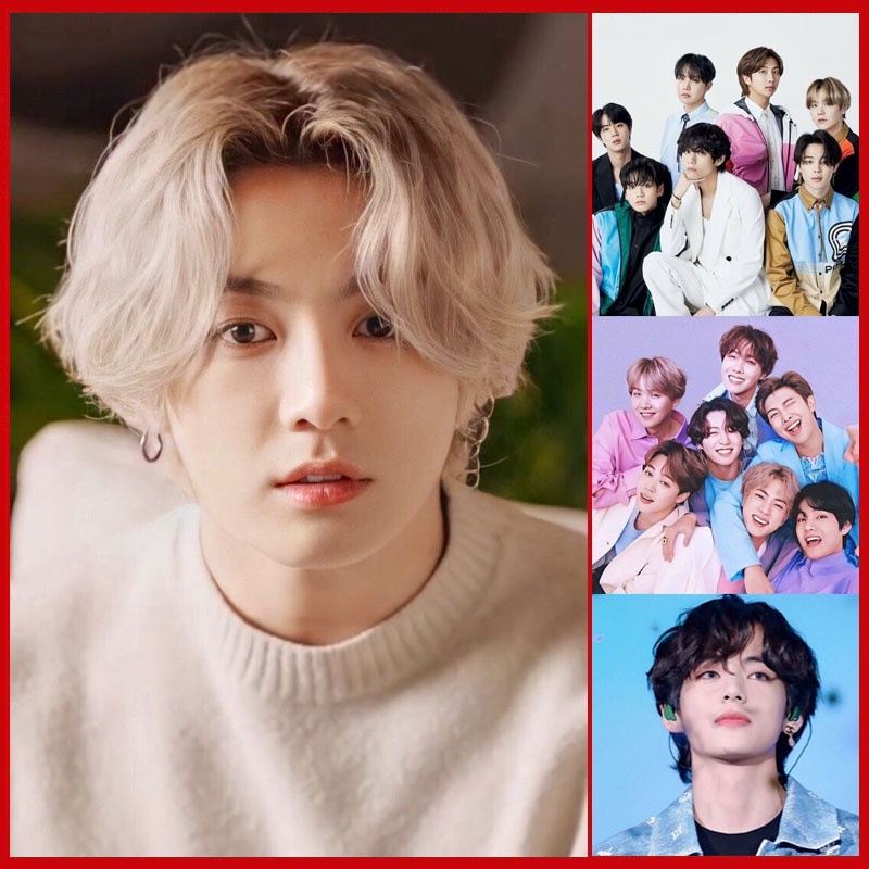 [Mã LIFEXANH03 giảm 10% đơn 500K] Tranh đính đá BTS tự làm, quà lưu niệm postcard poster BTS