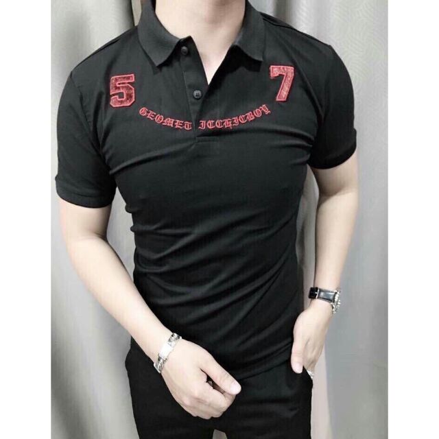 Áo thun cổ trụ Nam