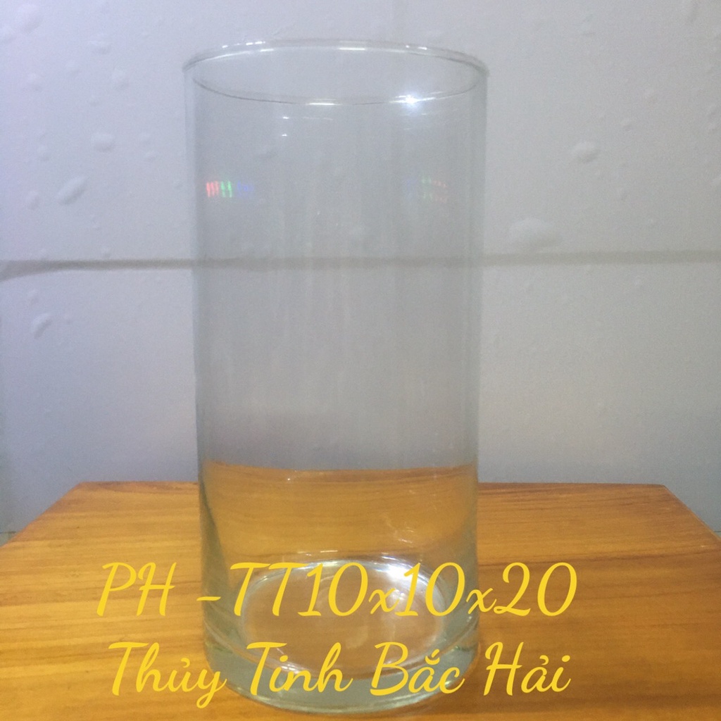 Mẫu Ống Thủy Tinh Cắm Hoa  - Thủy Tinh Bắc Hải