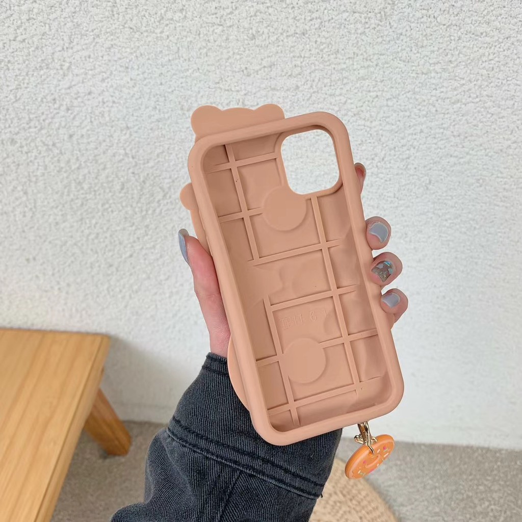 Ốp Điện Thoại Silicon Mềm Hình Cún Dễ Thương Cho iPhone 12 7 7plus 8 8plus X XS XR XS MAX 11 11 PRO 11 PRO MAX 12 12 PRO MAX