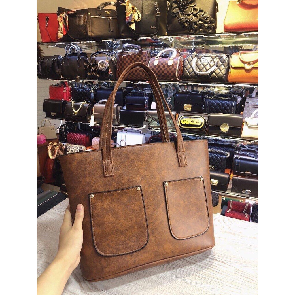 [Mã FAMAYWA2 giảm 10k đơn từ 50k] Túi Công Sở A4 Da Mềm Size To Đựng Nhiều Đồ S16 | BigBuy360 - bigbuy360.vn