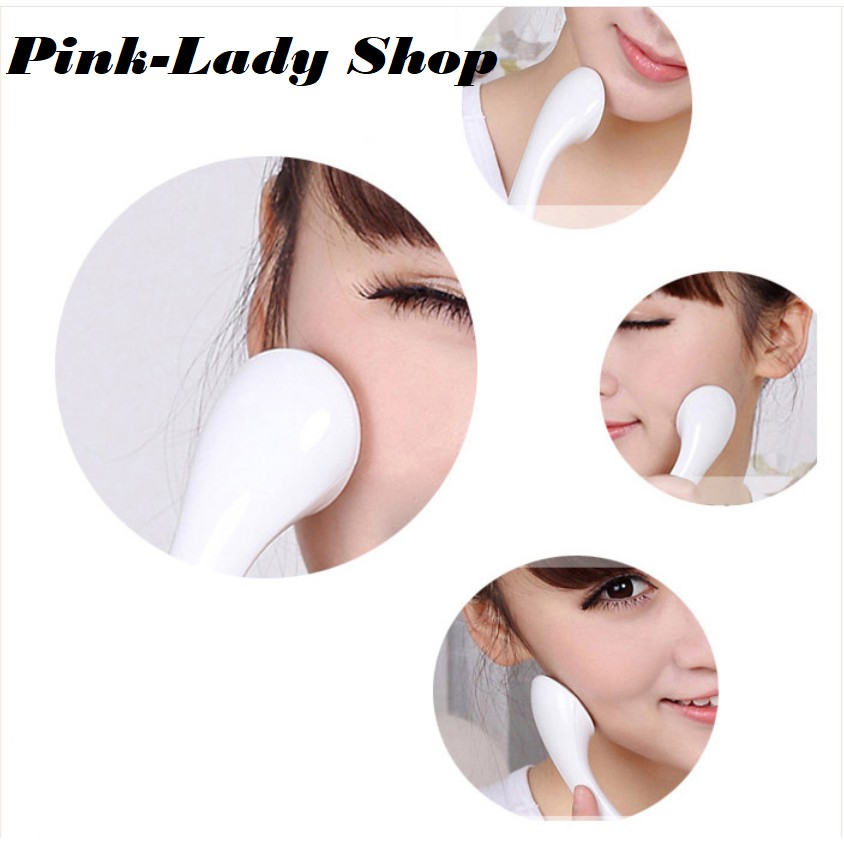 Máy Massage Đẩy Tinh Chất Cho Da Y1203 Giảm Thiểu Nếp Nhăn (Màu Trắng)