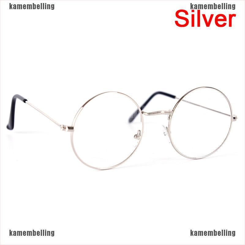 Mắt Kính Gọng Tròn Bằng Kim Loại Phong Cách Cổ Điển Sang Trọng Dành Cho Nam Nữ