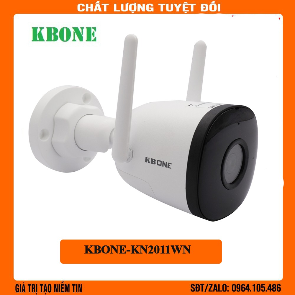 [Mã ELHAMS5 giảm 6% đơn 300K] Camera IP hồng ngoại không dây 2.0 Megapixel KBVISION KBONE KN-2011WN