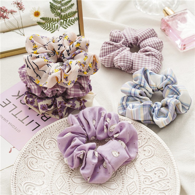 Vòng Tay Vải, Dây Buộc Tóc Scrunchies Hot Trend Xinh Xắn A507