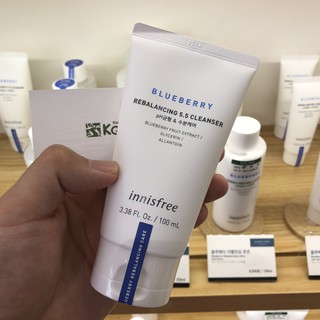 Sữa Rửa mặt ♨️ FreeShip 50k ♨️ Sữa rửa mặt từ Việt Quất Innisfree Blueberry Rebalancing 5.5 Cleanser 100ml