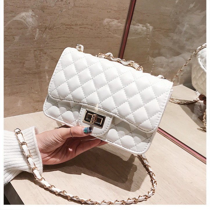 Túi xách nữ túi đeo chéo ô trám nắp xoay da PU cao cấp thời trang Hàn Quốc TX21 - Chjp Xjnh | BigBuy360 - bigbuy360.vn