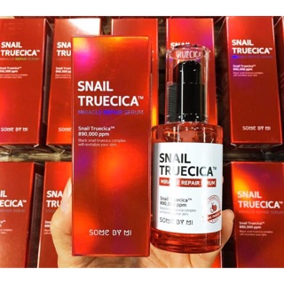 Toner nước hoa hồng và tinh chất serum ốc sên some by mi snail truecica ngăn ngừa và giảm thâm sẹo rỗ