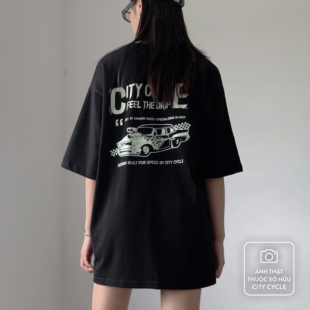 Áo thun nam nữ Speed Cycle City Cycle - áo thun tay lỡ unisex Local Brand | BigBuy360 - bigbuy360.vn