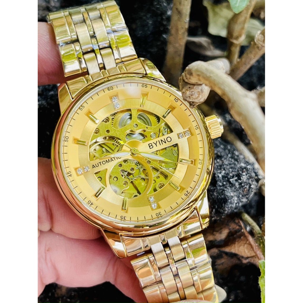 Đồng hồ nam cơ lộ máy chính hãng micocoa mẫu mới khóa đôi inox máy tốt (tặng kèm hộp đồng hồ) | BigBuy360 - bigbuy360.vn