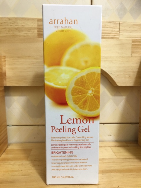 Tẩy tế bào chết Arrahan Lemon Peeling Gel 180ml