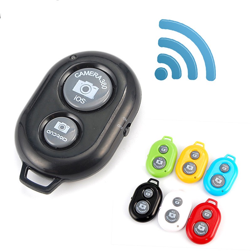 Nút Remote Shutter, nút bấm bluetooth điều khiển chụp ảnh tự động từ xa cho điện thoại có hệ điều hành adroi và ios