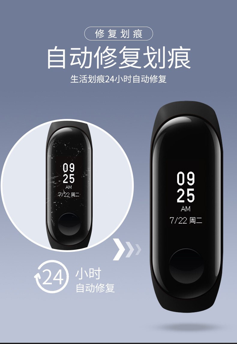 Kính Cường Lực Bảo Vệ Màn Hình Điện Tử Xaiomi Mi Band 5 Nfc 4 3