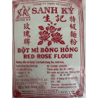 Bột mì hoa hồng đỏ Sanh Ký 1kg