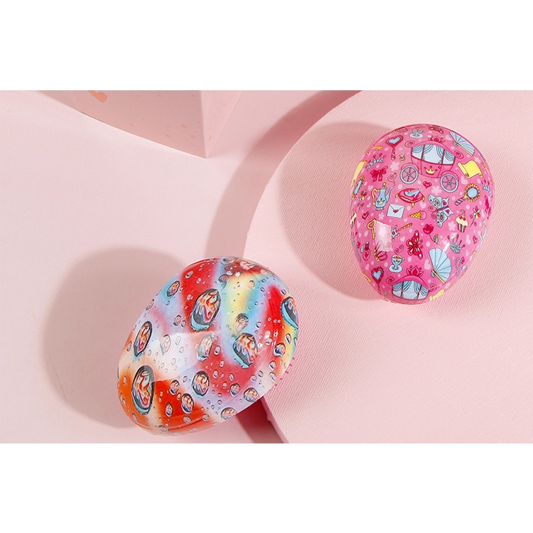 Lược Chải Tóc Hình Quả Trứng Mini Chống Tĩnh Điện Mềm Mại Dùng Trong Salon Tóc