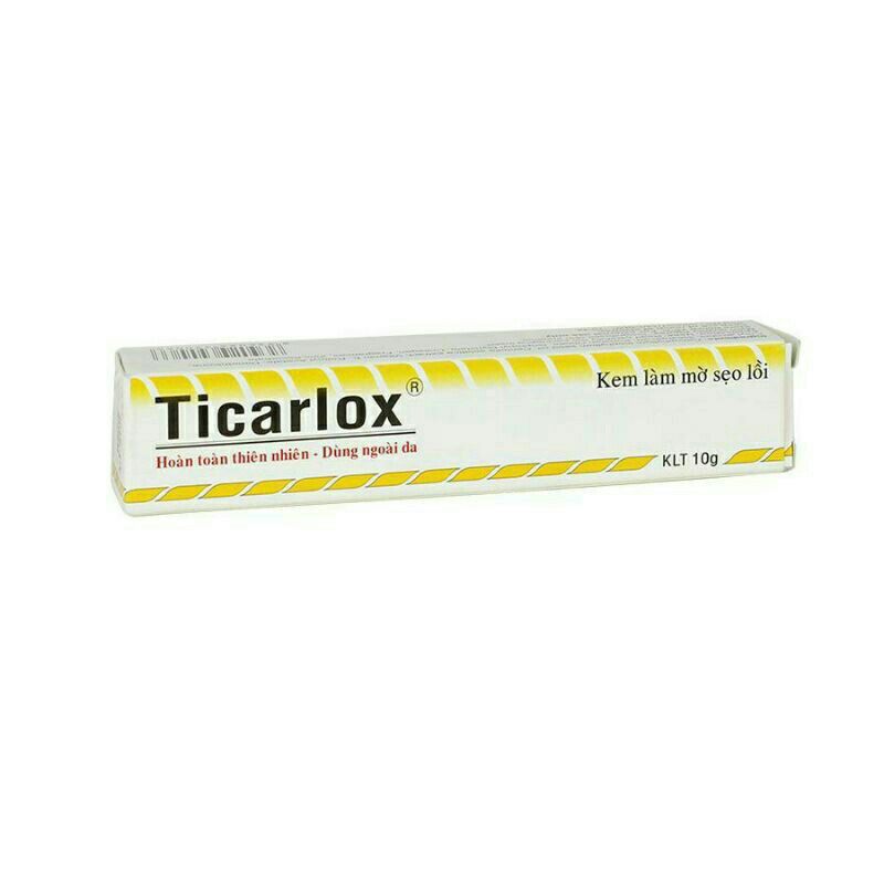 Bôi mờ sẹo Ticarlox hàng chính hãng(10g)