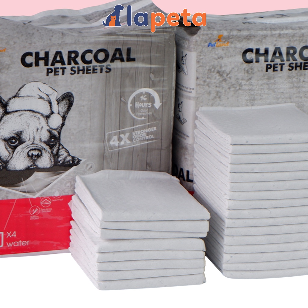 Tã lót chó mèo cho thú cưng khay vệ sinh sàn xe than hoạt tính CHARCOAL