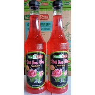 Siro Hoa Hồng Mama Rosa chai 700ml