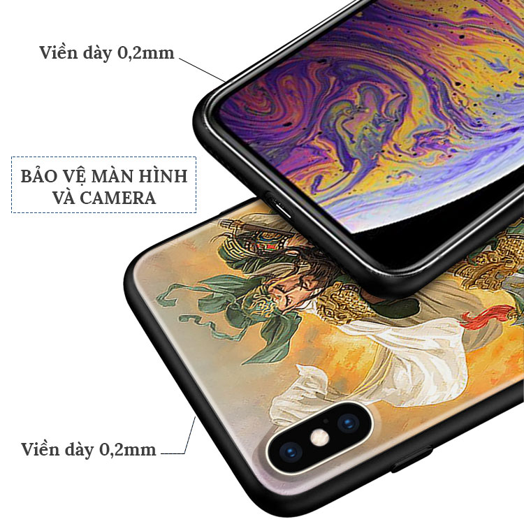 Ốp Độc Lạ Iphone In Hình China Illustrator CITYSHOP68 Cho Iphone 11 Pro Se 6 6S 7 8 Plus X Xs Max Xr