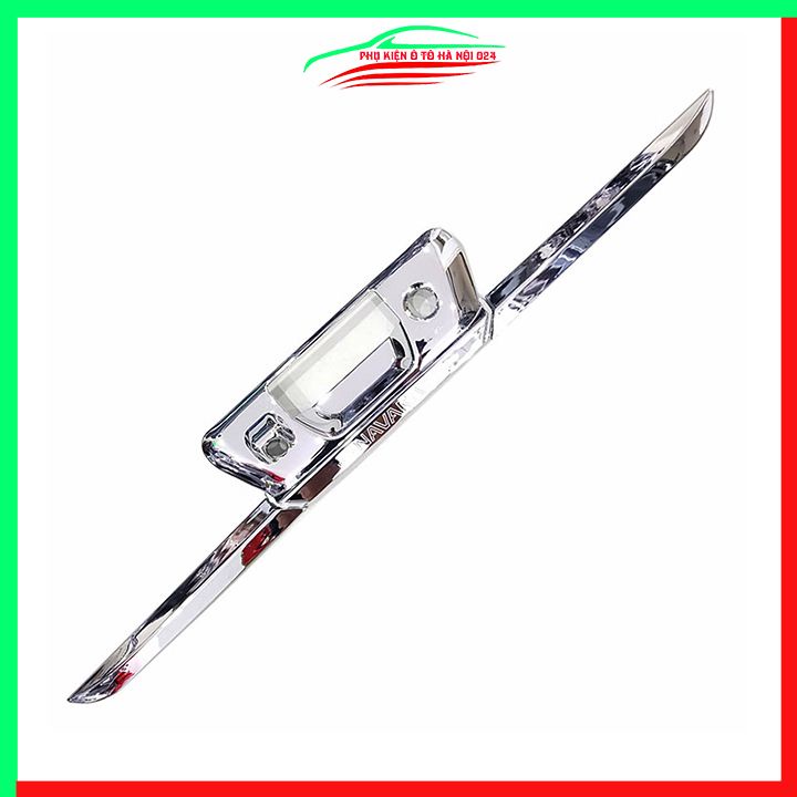 Ốp tay mở cốp mạ Crom Navara 2015-2021 trang trí xe chống va đập hiệu quả