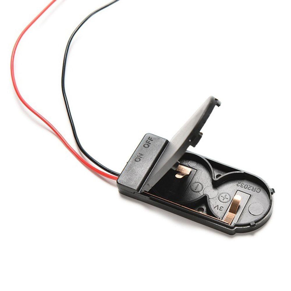 Set 5 Kẹp Pin 2 Dây Dẫn CR2032
