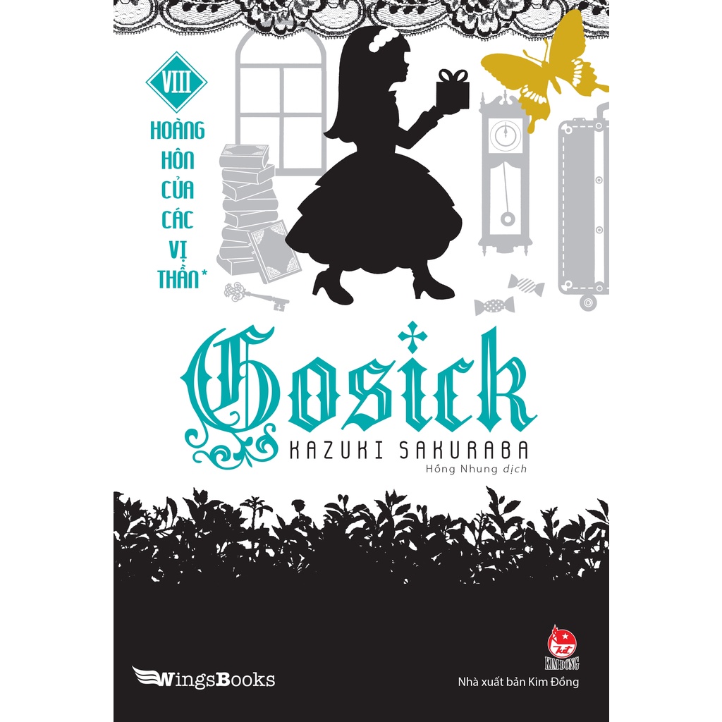 Sách Bộ Gosick - Tập 8 + 9 - Tặng Kèm 2 Bookmark + 01 Sticker