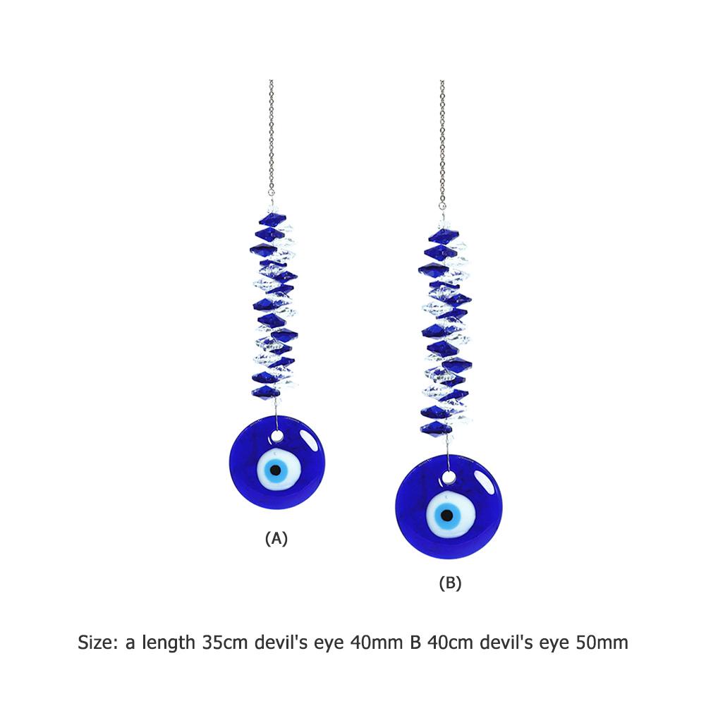 DARNELL Dây Treo Trang Trí Xe Hơi Hình Mắt Quỷ Độc Đáo Thời Trang