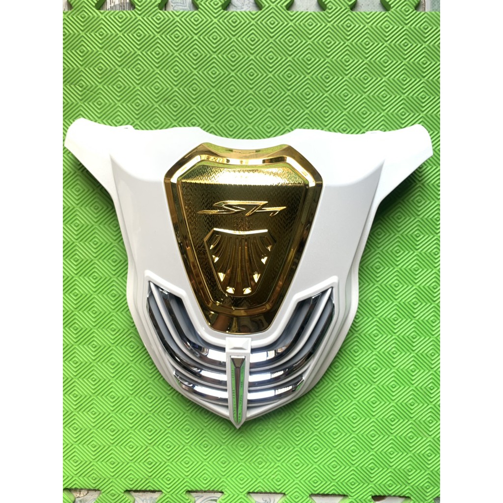 Mặt nạ xe sh 2020 màu trắng