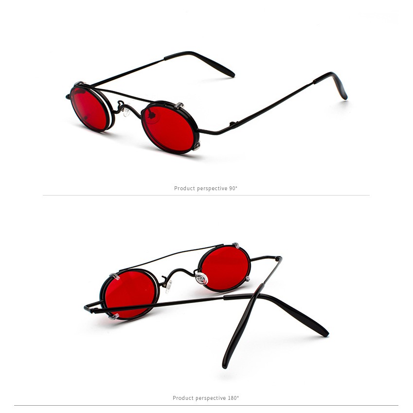 Gọng kính mát AVIROUND Clip-on nam nữ, dáng vintage cá tính LETUTS LTR00036