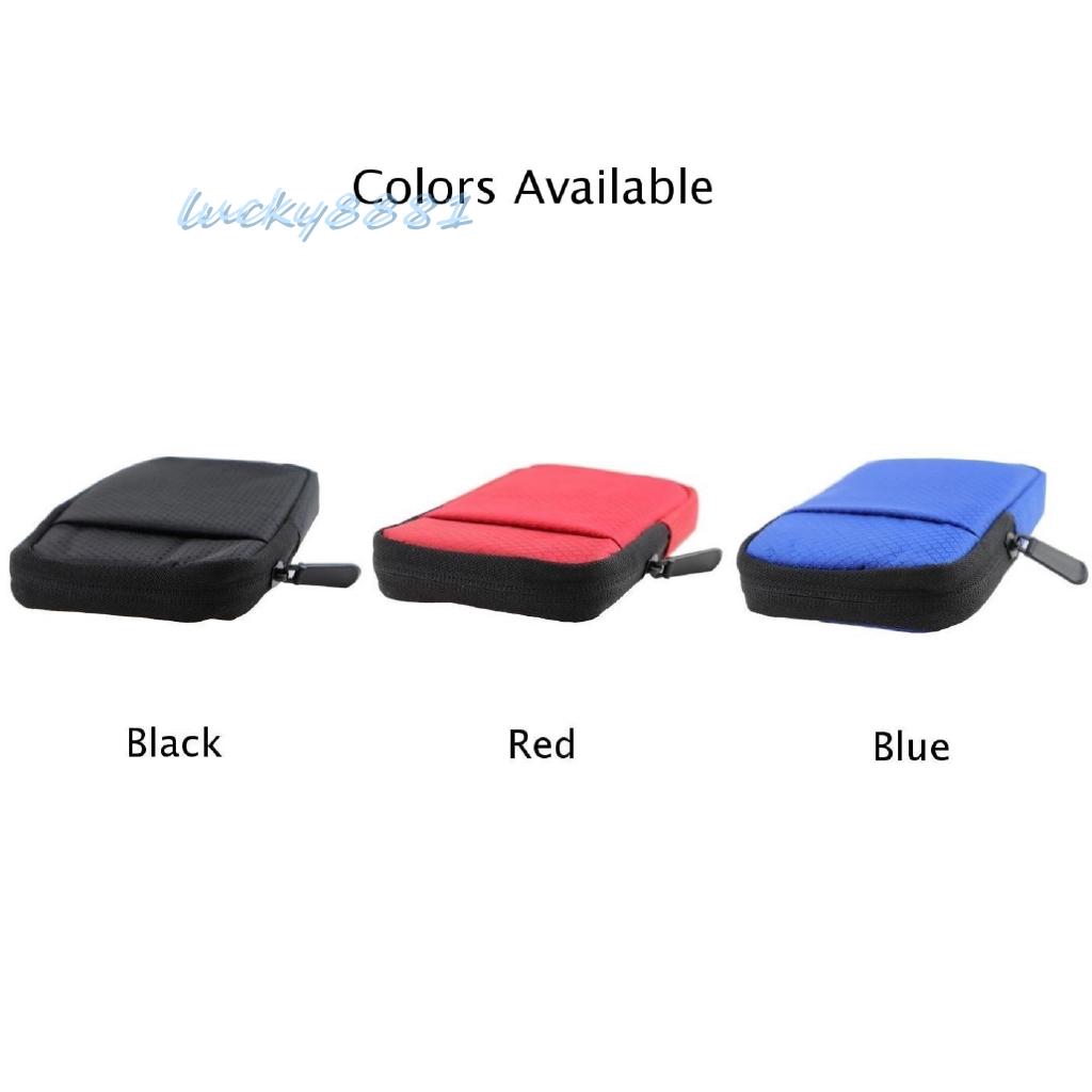 Newly 2.5Inch External Hard Drive Carrying Case HDD SSD Bag Pouch Universal P