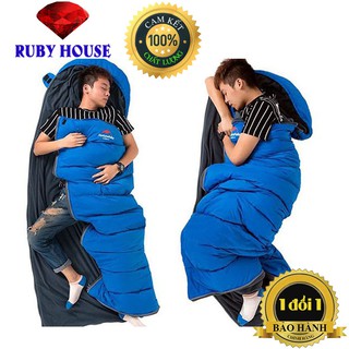 Túi ngủ văn phòng đa năng CAO CẤP, túi ngủ cá nhân LOẠI DÀY - Ruby House