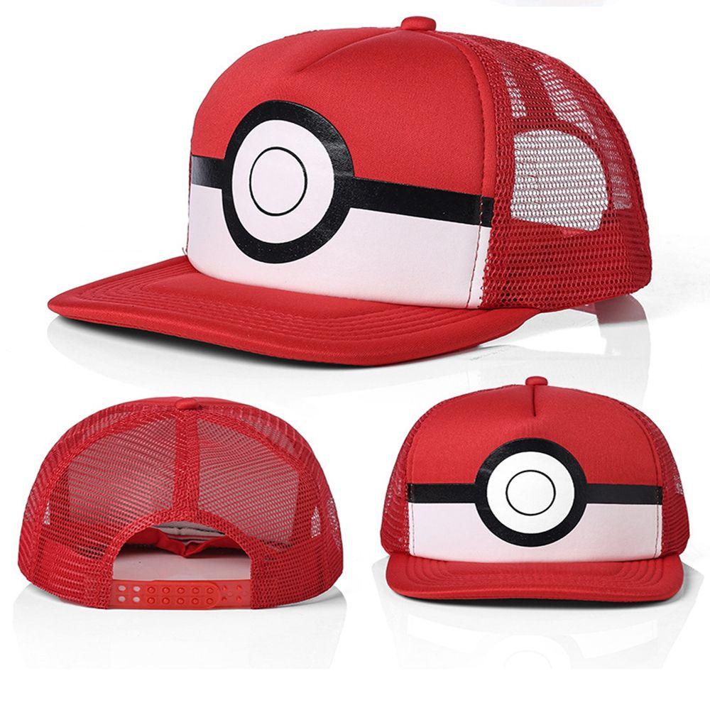 Mũ Lưỡi Trai Họa Tiết Pokemon Phong Cách Hip Hop Hàn Quốc Cho Nam