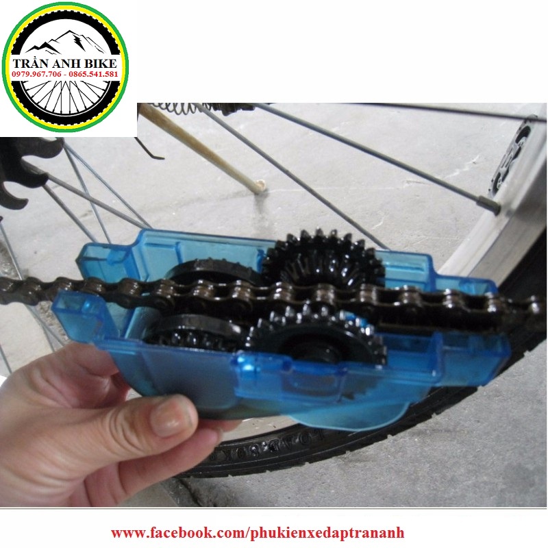 Dụng cụ vệ sinh sên xích xe đạp