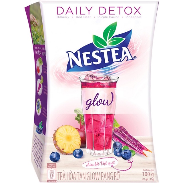 TRÀ NESTEA DAILY DETOX 100g( 10gói)